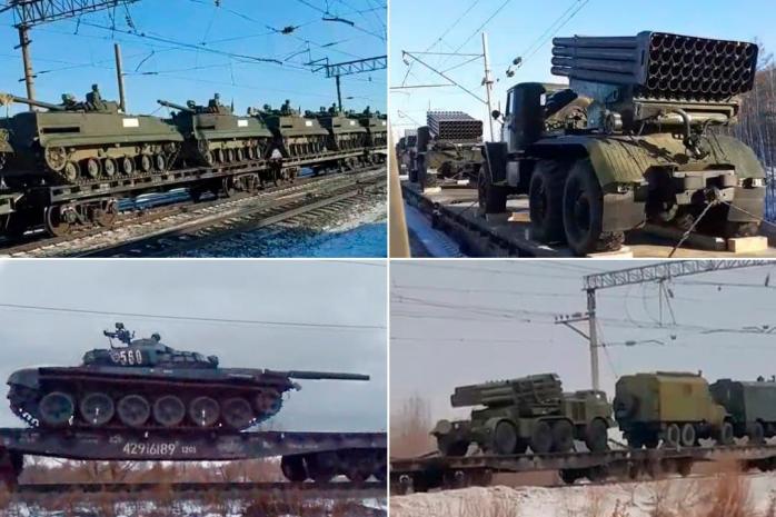 На запад России свозят технику с баз всех четырех армий Восточного военного округа