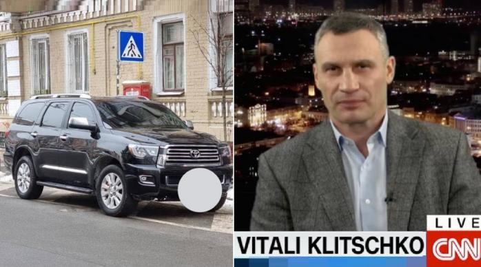 Кличко оштрафовали из-за неправильной парковки в Киеве