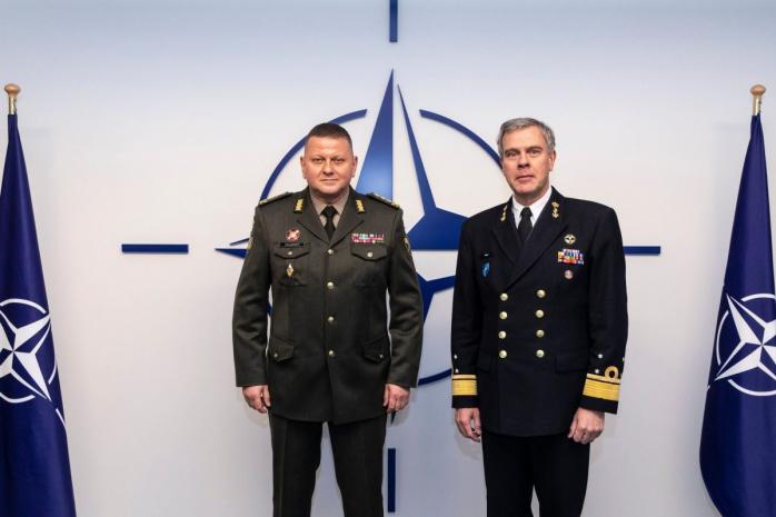 На заседании военного комитета НАТО выступил главнокомандующий ВСУ