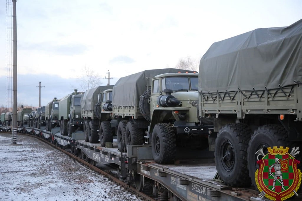 Российские военные в Беларуси. Фото: mil.by