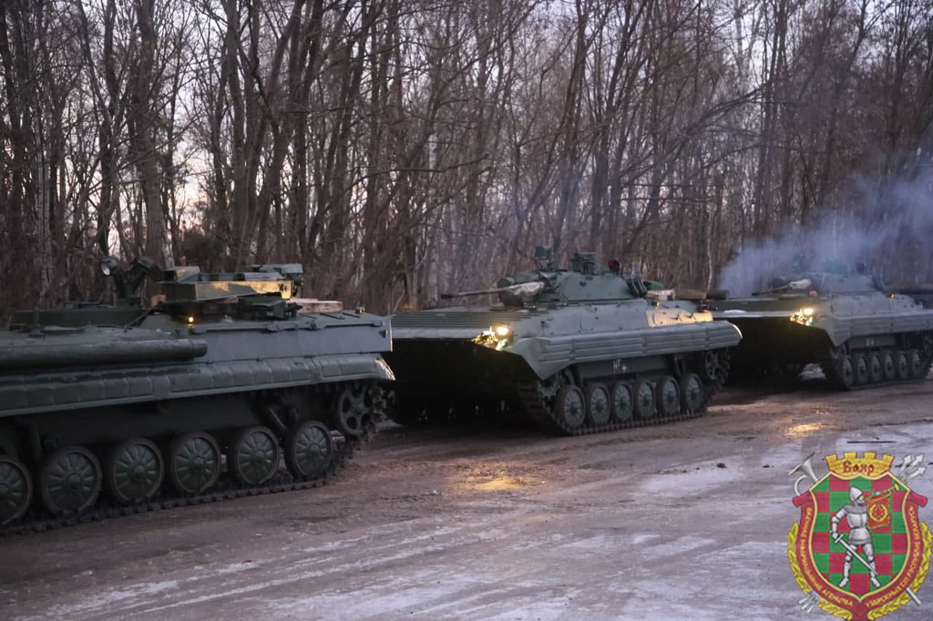 Російські військові в Білорусі. Фото: mil.by