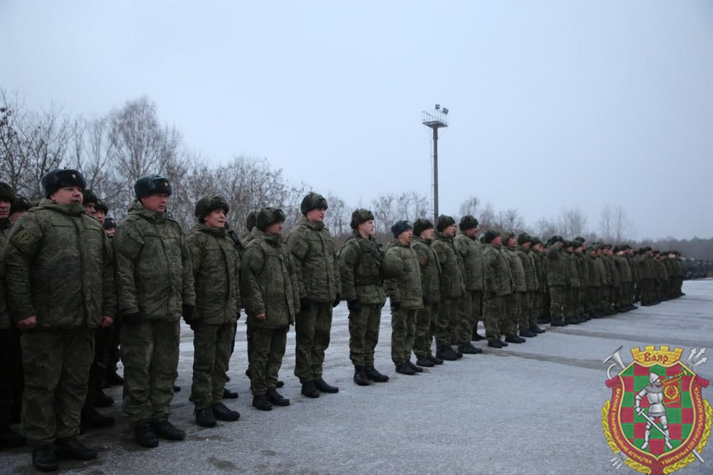 Російські військові в Білорусі. Фото: mil.by
