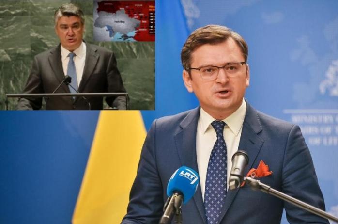 Київ жорстко відповів на випади Хорватії про Революцію гідності і НАТО