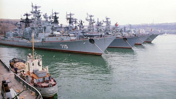 Росіяни вивели на навчання в Чорному морі 20 кораблів