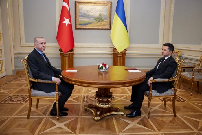Зеленський та Ердоган. Фото: Офіс президента
