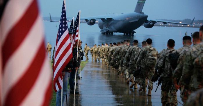 США показали перекидання військ до Європи. Фото: РІА Новости
