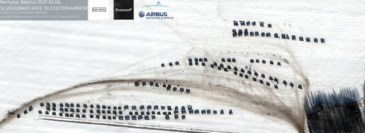 В интернете появились спутниковые фото российского лагеря на границе с Украиной