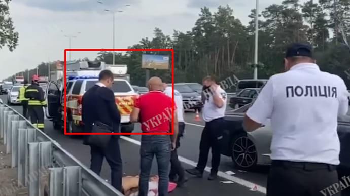 ДТП с Трухиным — ГБР показало видео с камер, на нем за рулем «человек в красном»