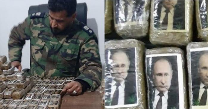У Лівії виявили велику партію наркотиків з портретом президента РФ, фото: «Голос Балтии»