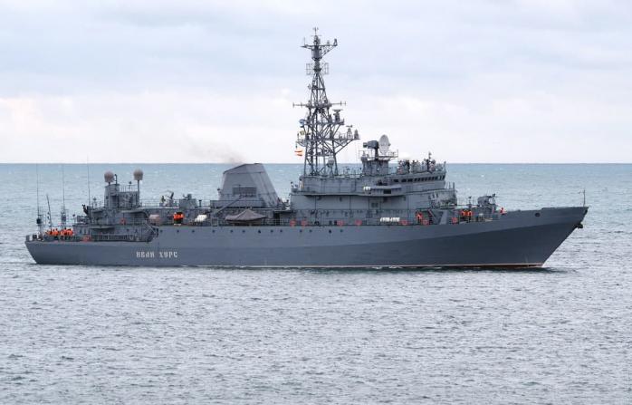 Росіяни поставили в морі біля Одеси розвідувальний корабель