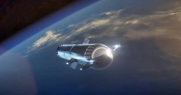 Илон Маск показал новый Starship, скриншот видео