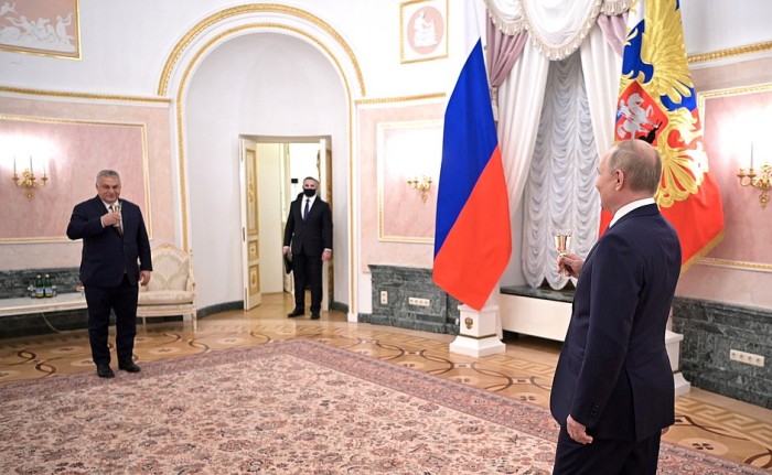Віктор Орбан та Володимир Путін, фото: kremlin.ru