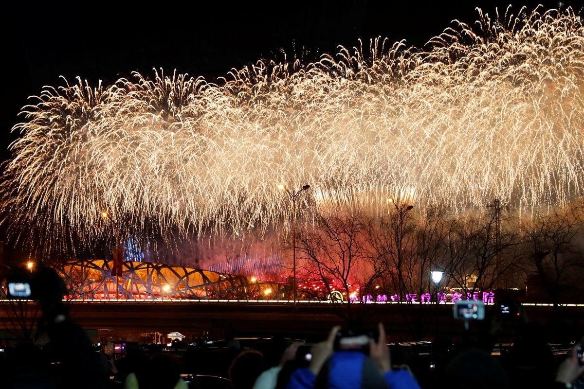 Церемонія закриття зимової Олімпіади 2022 року. Фото: Reuters