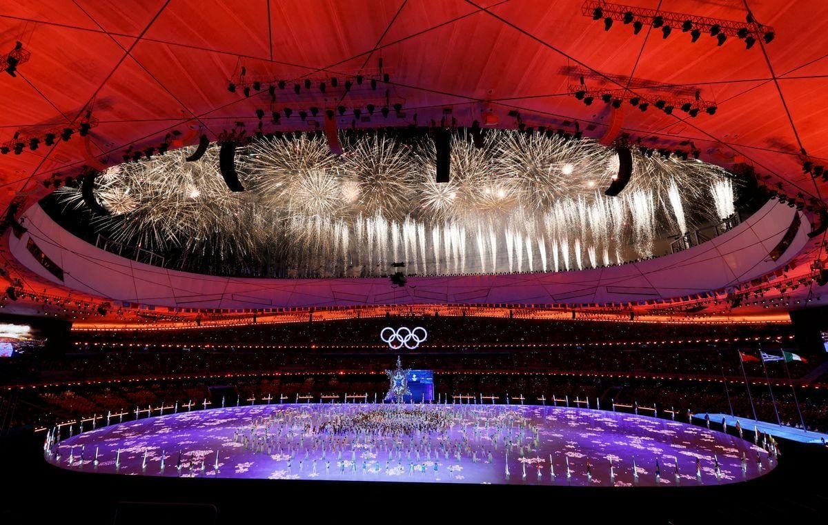 Церемонія закриття зимової Олімпіади 2022 року. Фото: Reuters