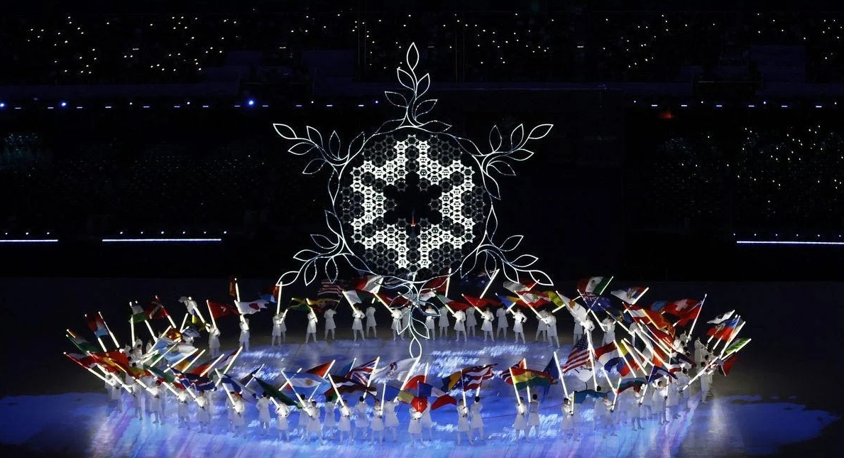Церемония закрытия зимней Олимпиады 2022 года. Фото: Reuters