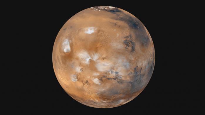 Марсіанські хмари сфотографував Curiosity. Фото: RT
