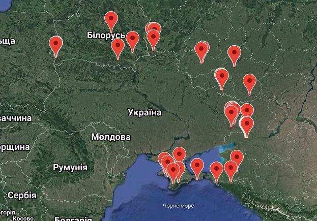 Российские войска у границ Украины – разработан сайт для мониторинга