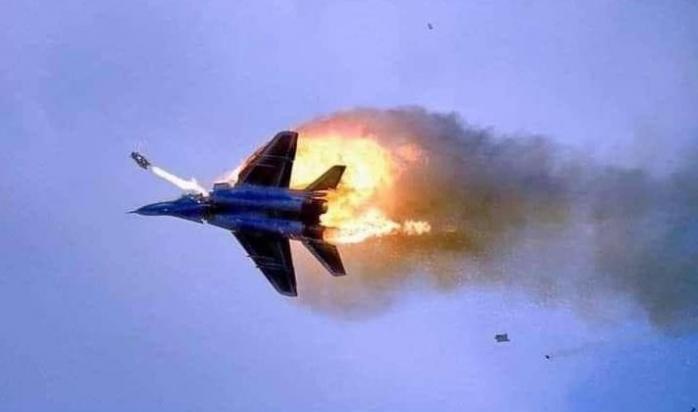Військовий літак РФ збили на Черкащині