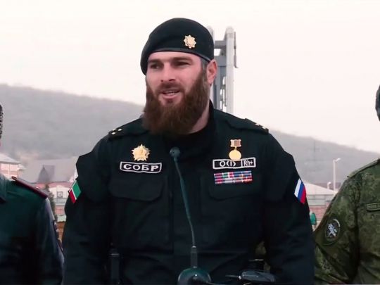 Чеченський генерал Магомед Тушаєв. Фото: «Факти»