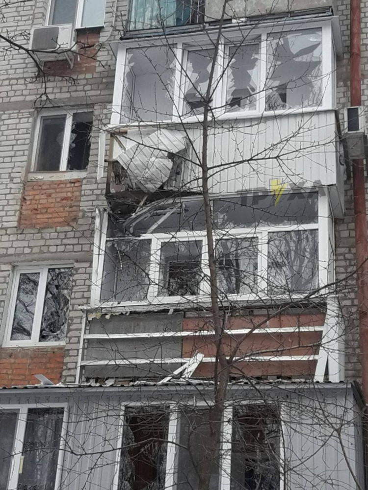 Наслідки обстрілу в Харкові. Фото: Telegram-канал Труха