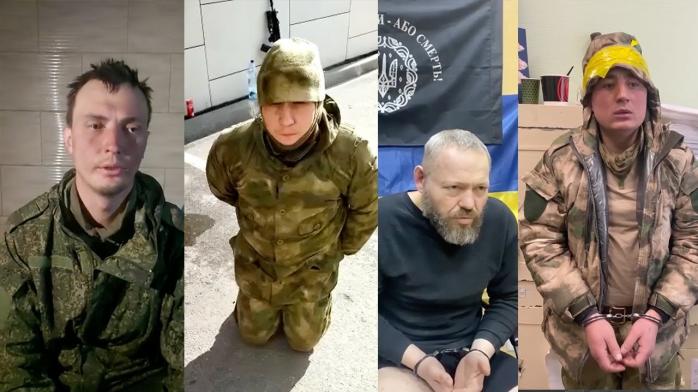 Российские оккупанты сдаются в плен. Фото: YouTube