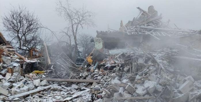 Последствия российских бомбардировок, фото: ГСЧС
