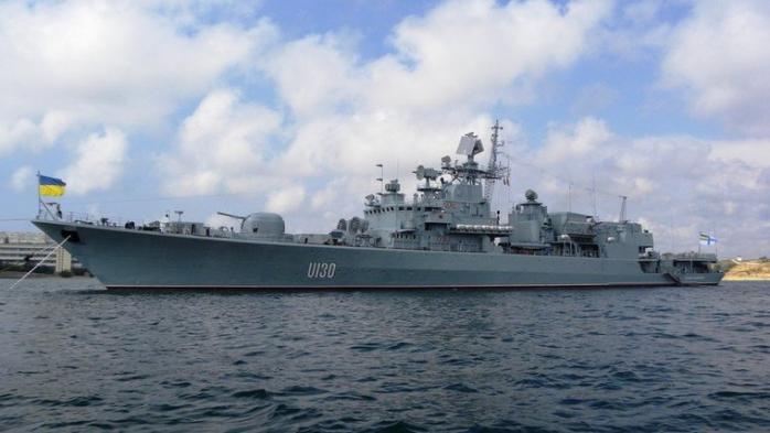Флагман ВМС Украины затопили в Николаеве
