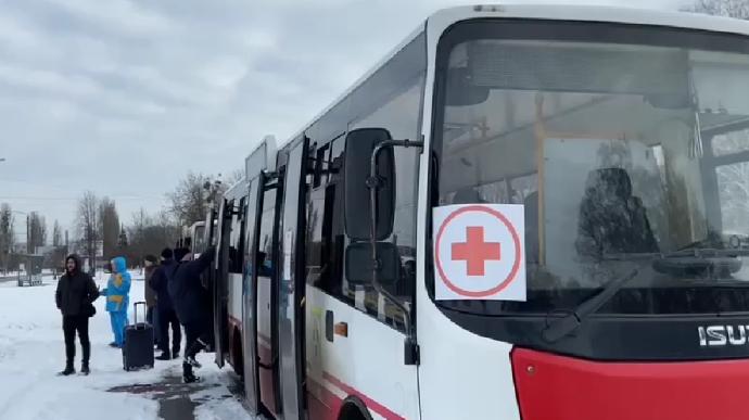Евакуація в Україні. Фото: УП