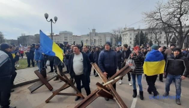 Росгвардию оккупанты ввели на Херсонщину, задержаны 400 украинцев
