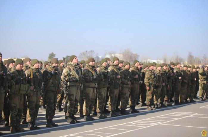 Войска Беларуси вернулись в пункт постоянной дислокации (ФОТО)
