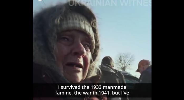 95-летняя украинка – Мы хотим жить самостоятельно, мы 70 лет жили в кабале