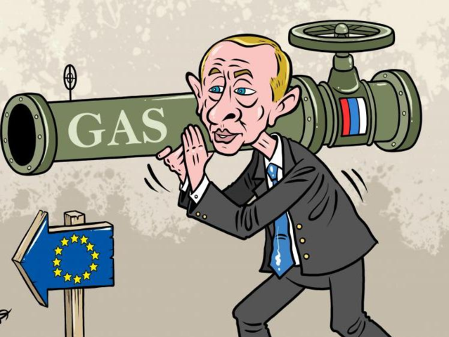  Путин приказал принимать оплату за газ только в рублях