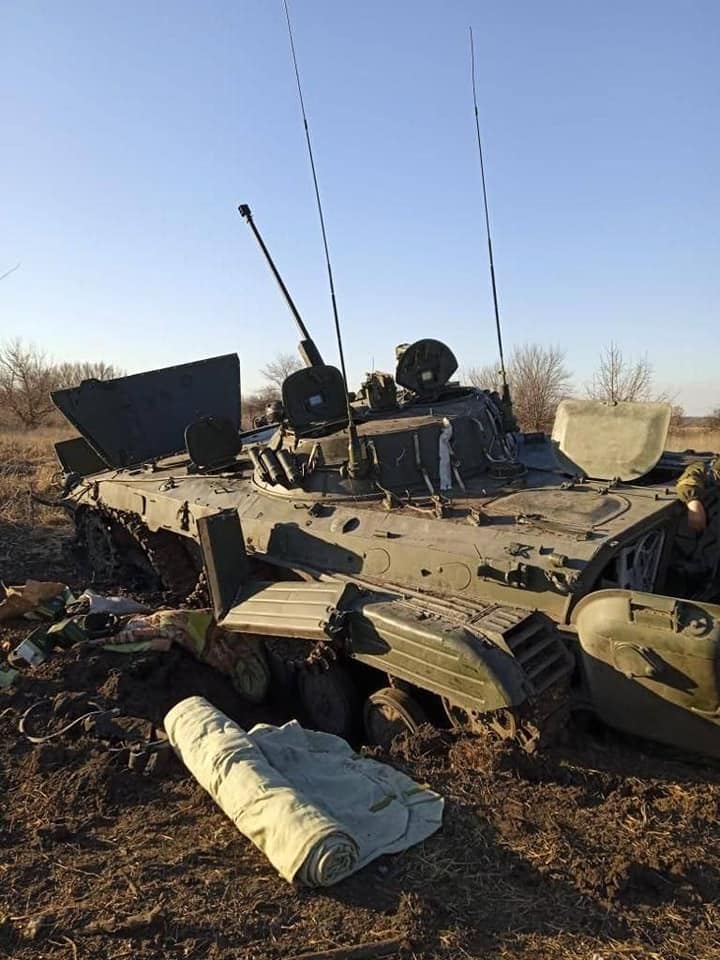Знищена та захоплена техніка окупантів. Фото: Генштаб ЗСУ