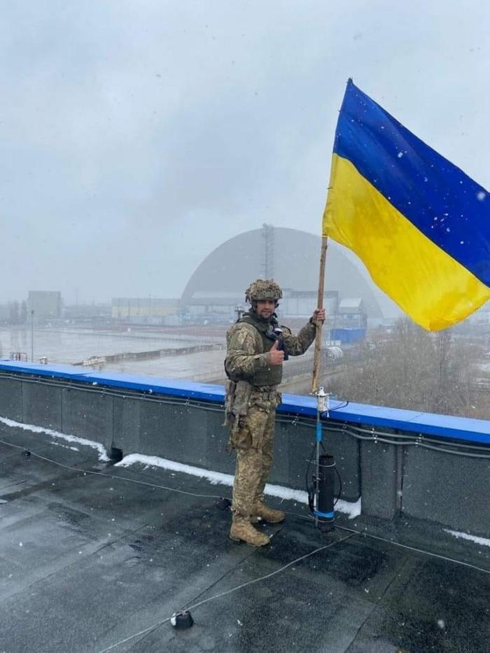 Украинские десантники взяли под контроль город Припять, фото: Генштаб ВСУ