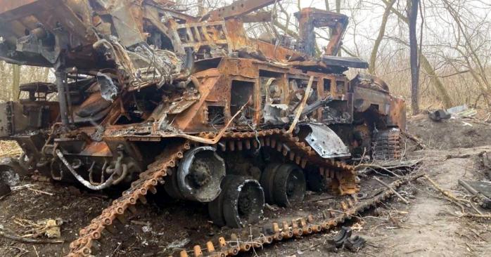 Знищений російський «Бук», фото: ССО України