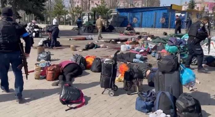 Удар по вокзалу в Краматорську — рф вбила 30 осіб, 100 поранено