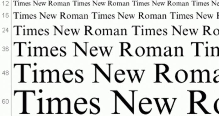 Для России запретили использование шрифта Times New Roman, фото: kuniansky.com.ua