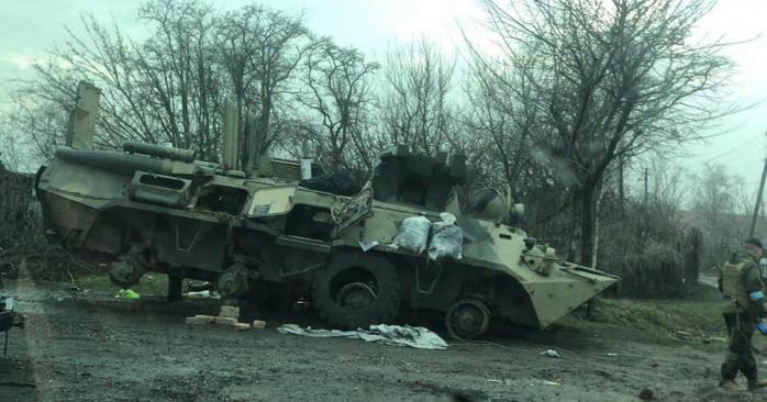Почти 2 тыс. бронемашин и БТР потеряли оккупанты после вторжения в Украину. Фото: 