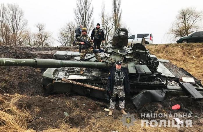 Поліція Київщини впіймала кулеметника рф — каже, що заблукав