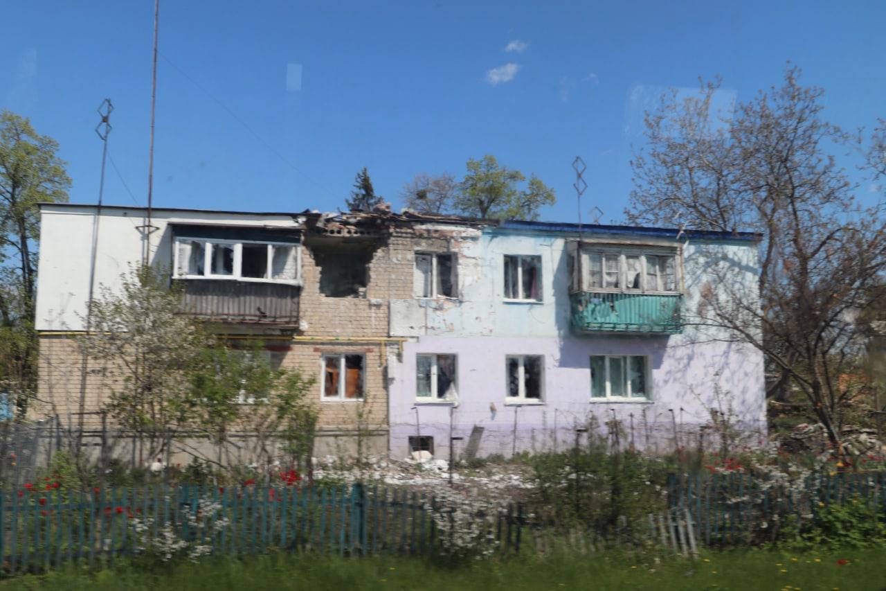 Наслідки обстрілів у Харкові. Фото: Олег Синєгубов у Telegram