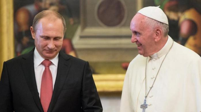 Папа Римский хочет поехать к путину – в Киев не планирует