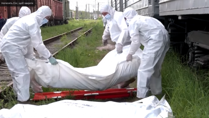 Потяг із "вантажем 200» - Україна готова повернути тіла загиблих під Києвом та Черніговом росіян 