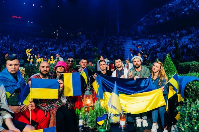 Во время выступления на Евровидении Kalush Orchestra призвали спасти бойцов из «Азовстали»
