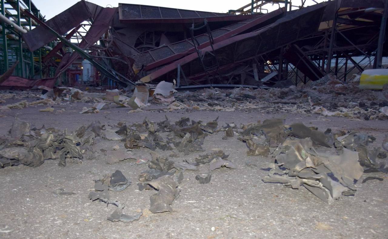 Військові показали результати "денацифікації" заводу добрив - ракетний удар по Одещині