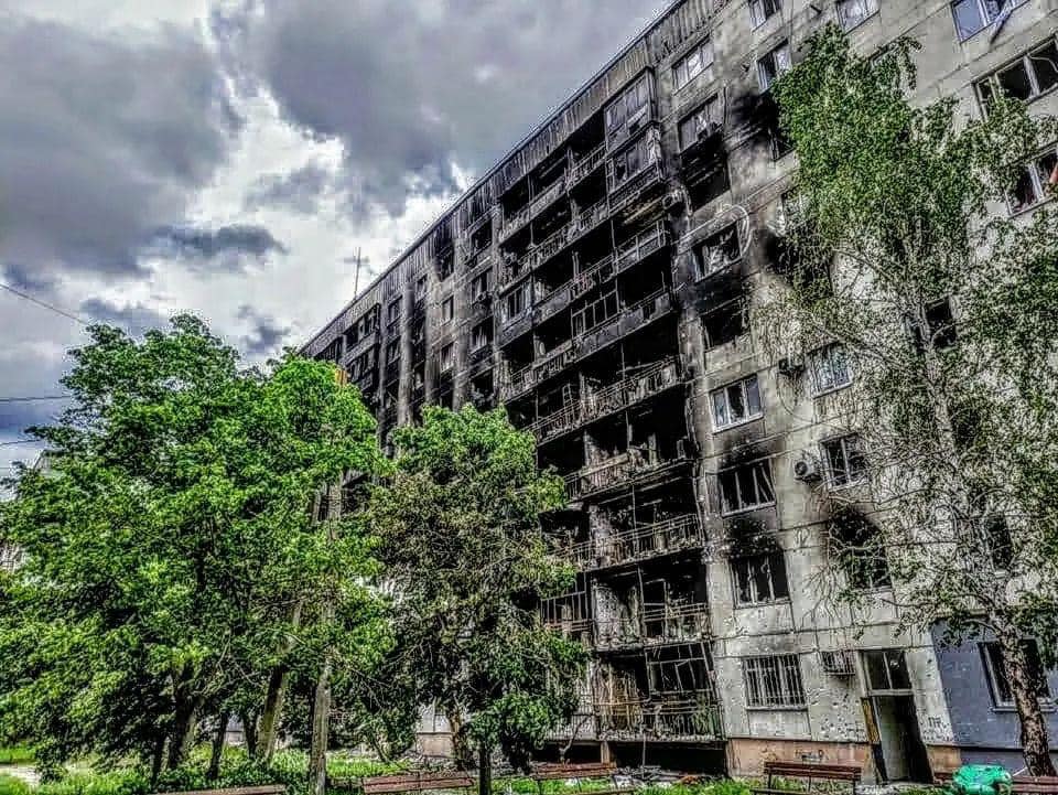 Руйнування на Луганщині. Фото: Сергій Гайдай