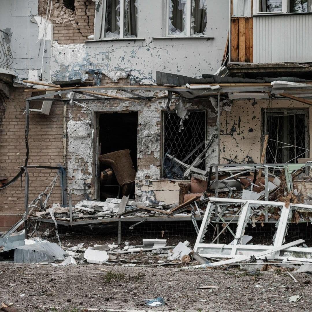 Руйнування на Луганщині. Фото: Сергій Гайдай
