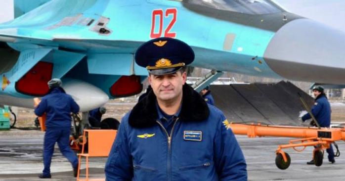 Над Украиной сбили российского генерал-майора Канамата Боташева, фото: «Оперативный ВСУ»