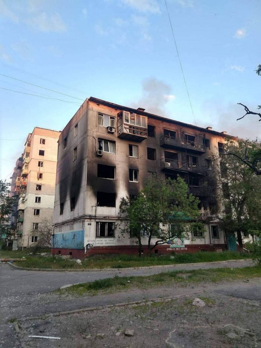 Голова Луганської ОВА показав фотографії знищеного Сєвєродонецька, фото - С.Гайдая