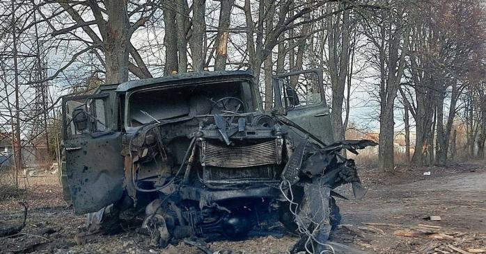 ВСУ уничтожили уже 2 тыс. 325 единиц автомобильной техники врага. Фото: Генштаб