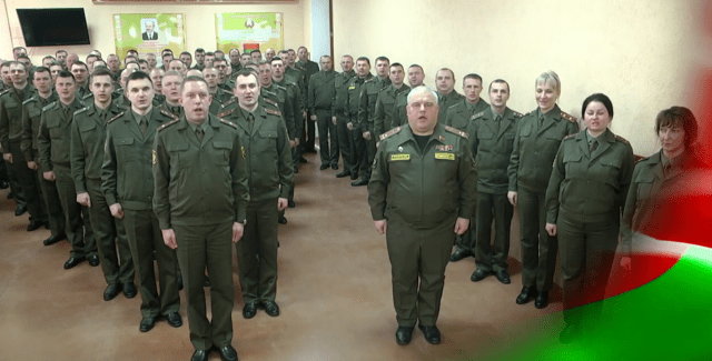 Армия беларуси тренируется «переходить с мирного времени на военное»